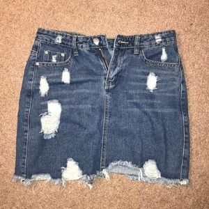 Never worn jean skirt